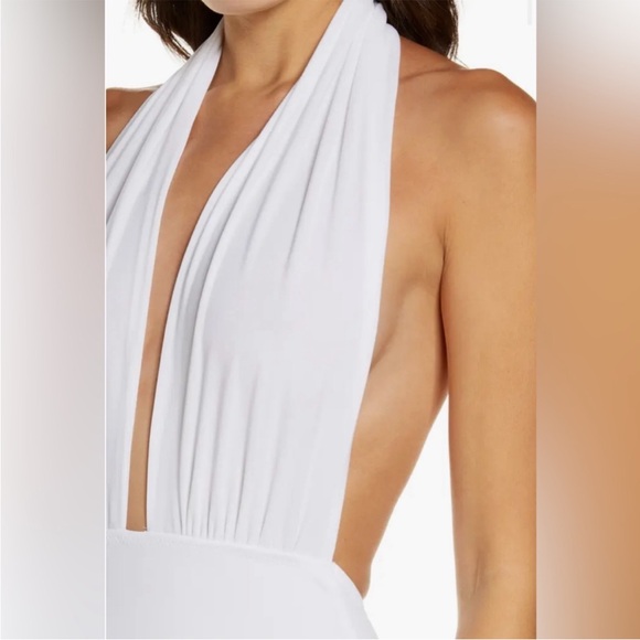 Norma Kamali NEW Halter One Piece - Picture 4 of 10